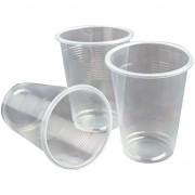 Clear Plastic Cups 200ml (Pack of 50)